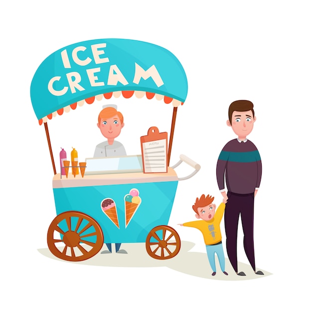 Penjual Ice Cream
